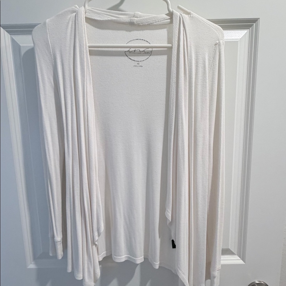 INC White Cardigan